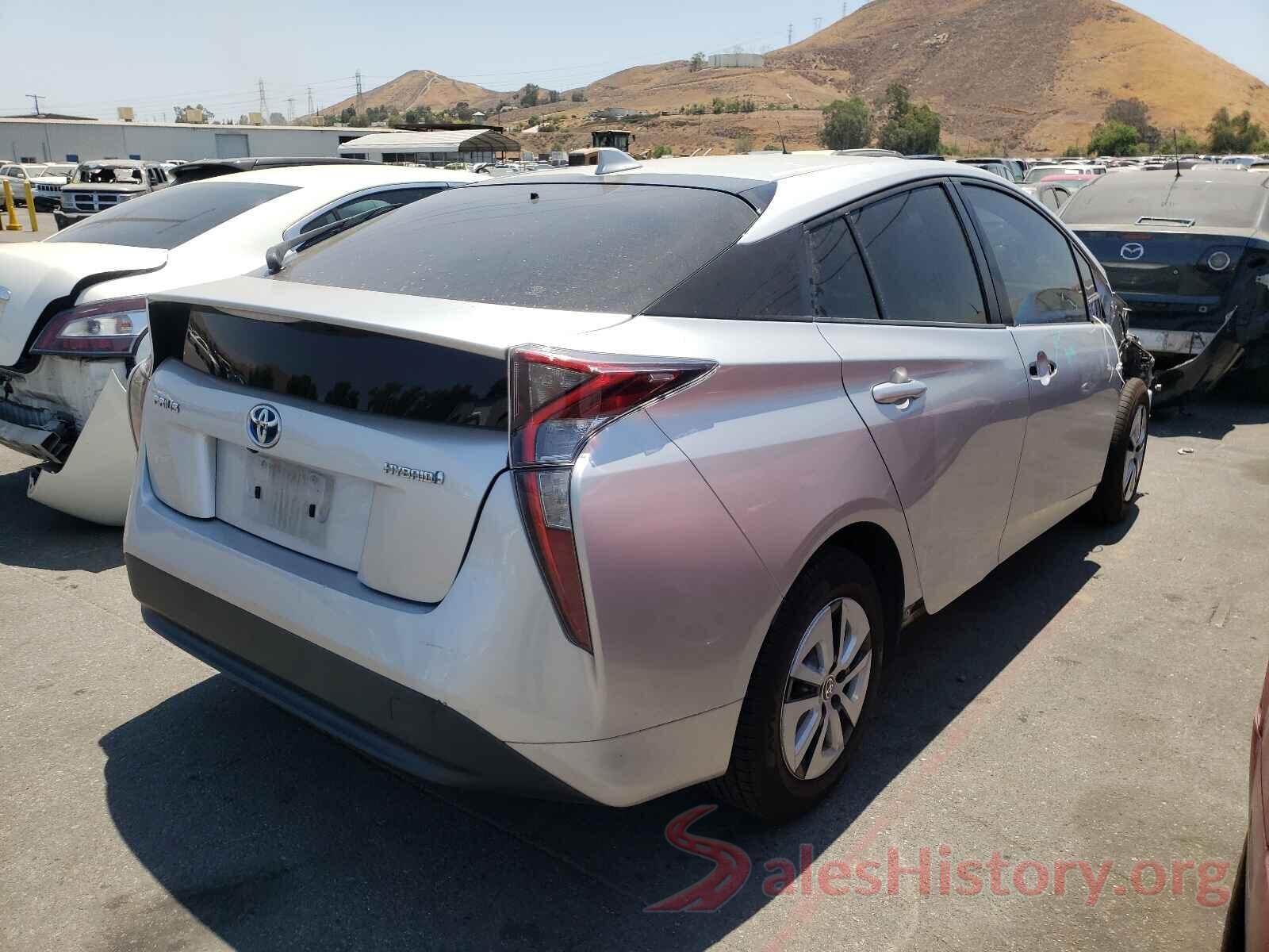 JTDKARFU4H3033341 2017 TOYOTA PRIUS