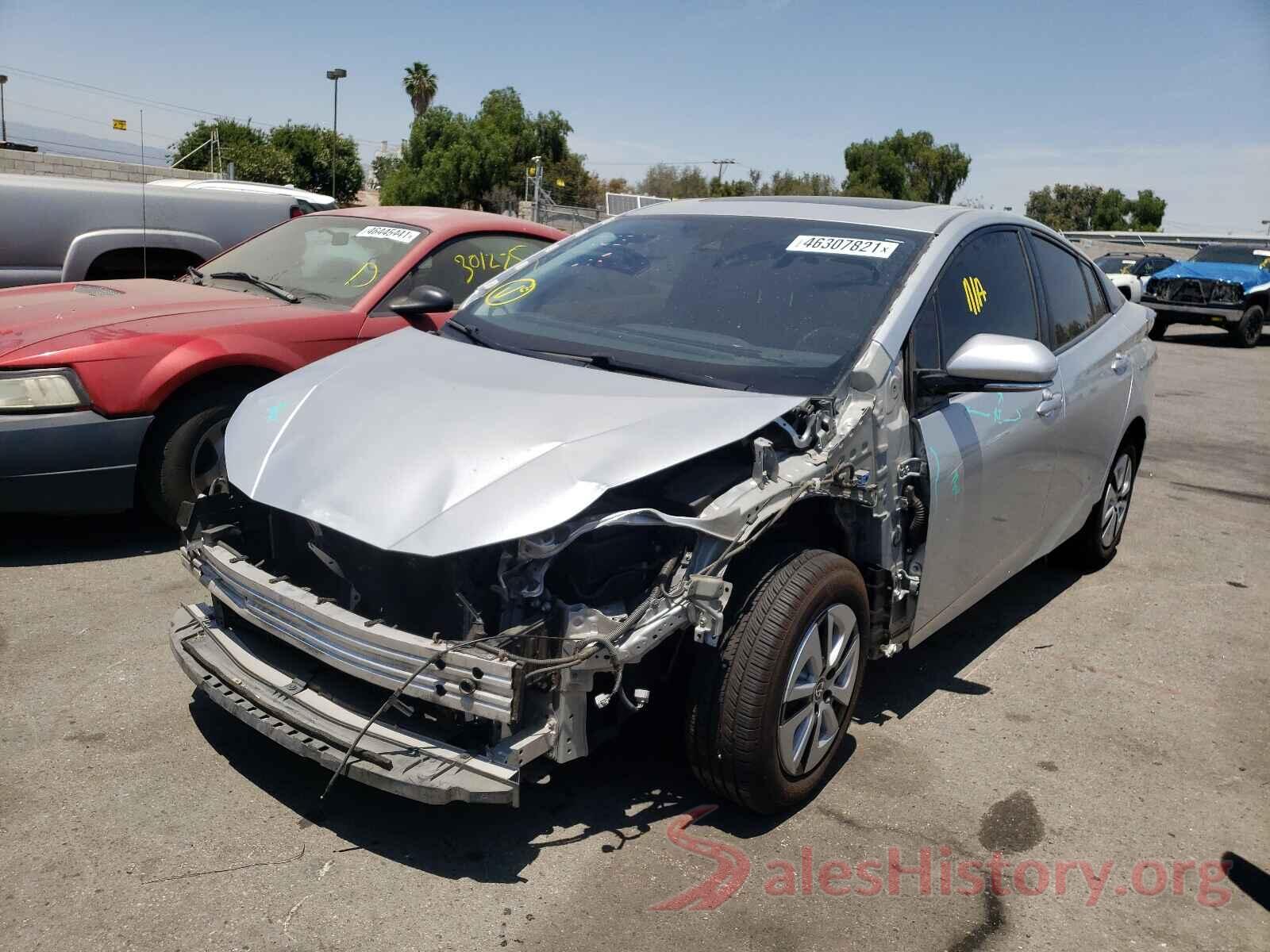 JTDKARFU4H3033341 2017 TOYOTA PRIUS