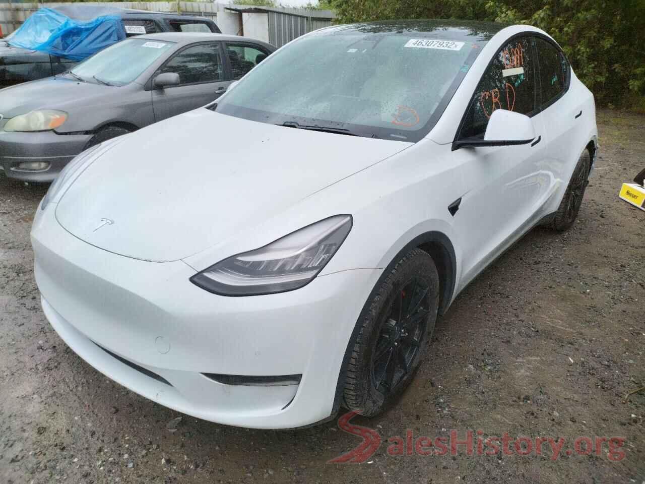 5YJYGDEF3LF046706 2020 TESLA MODEL Y