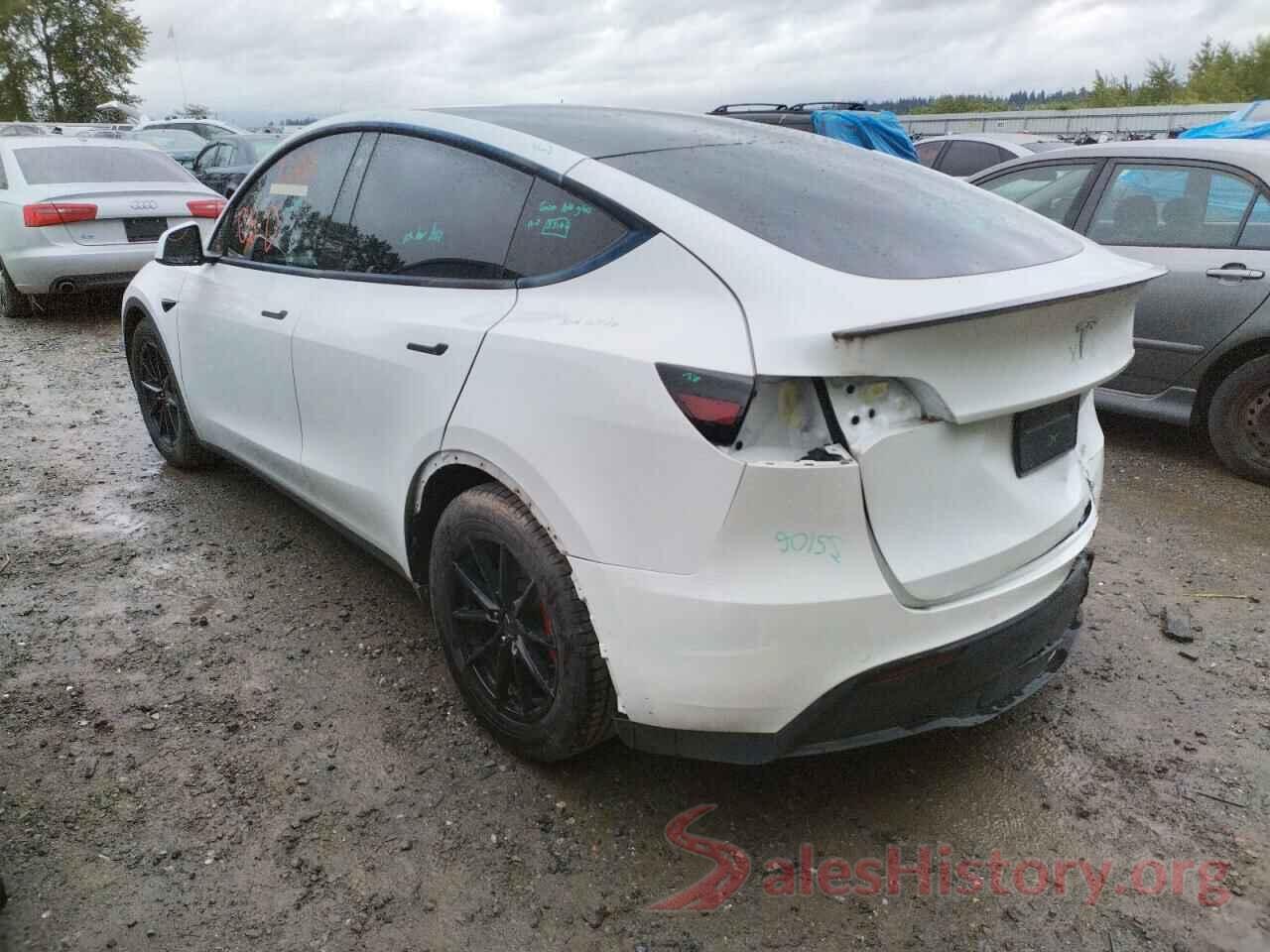 5YJYGDEF3LF046706 2020 TESLA MODEL Y