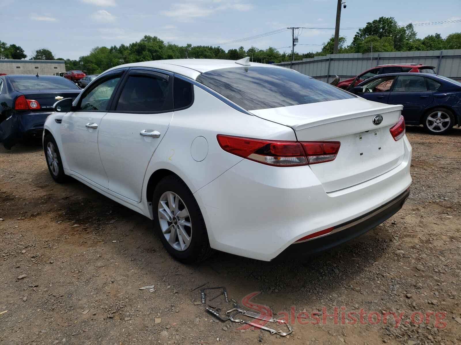 KNAGT4L31G5088019 2016 KIA OPTIMA