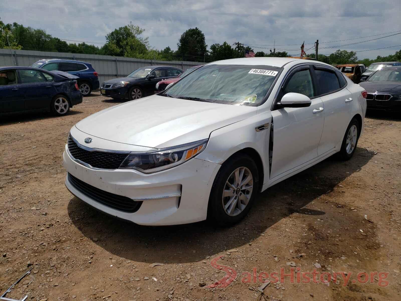 KNAGT4L31G5088019 2016 KIA OPTIMA