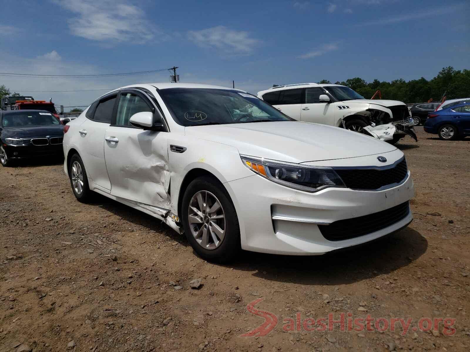 KNAGT4L31G5088019 2016 KIA OPTIMA