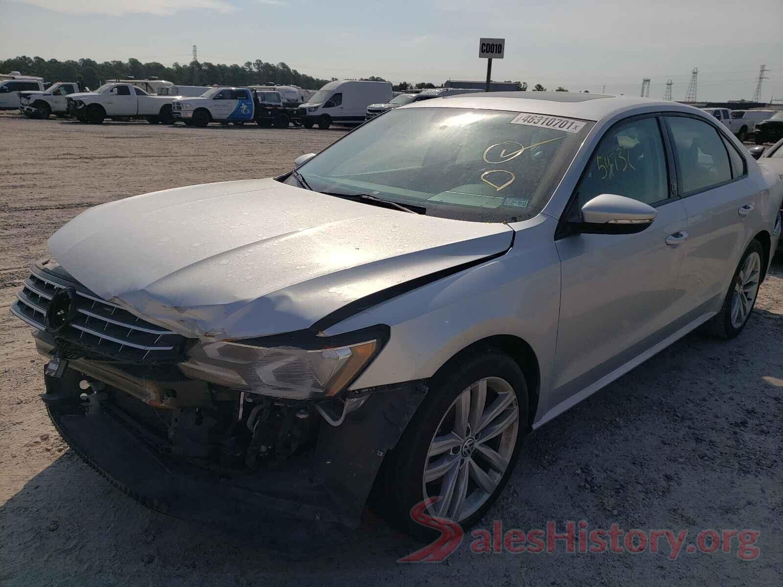 1VWLA7A36KC009974 2019 VOLKSWAGEN PASSAT