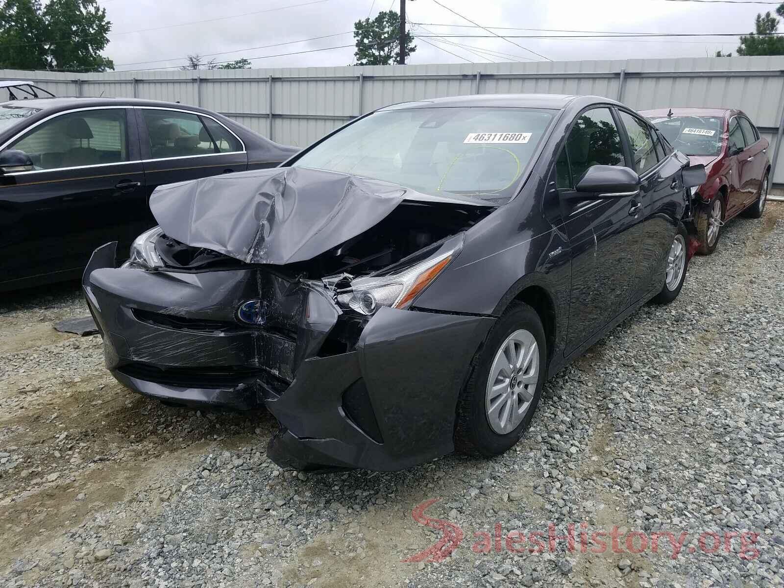 JTDKBRFU0J3595935 2018 TOYOTA PRIUS