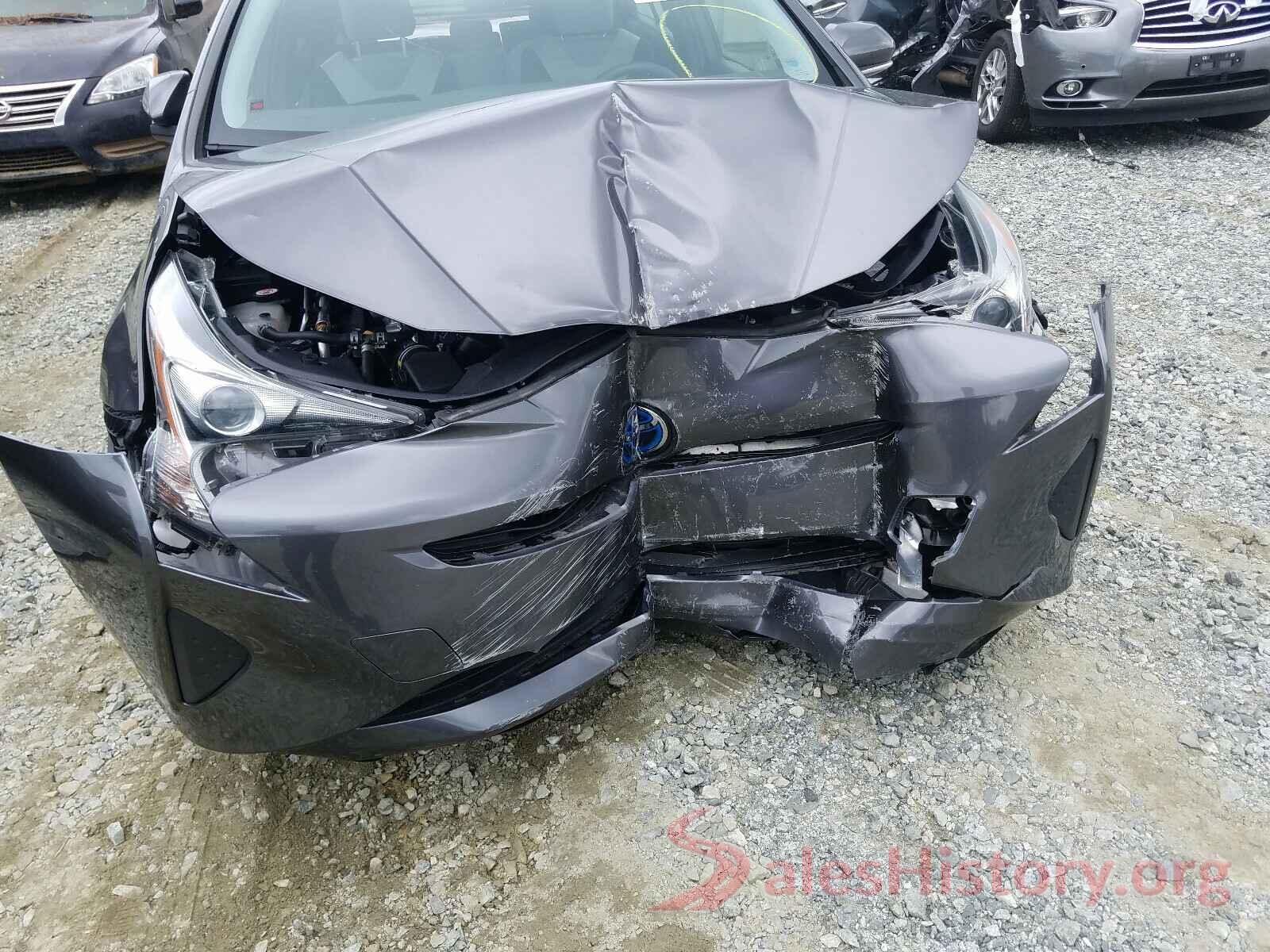 JTDKBRFU0J3595935 2018 TOYOTA PRIUS