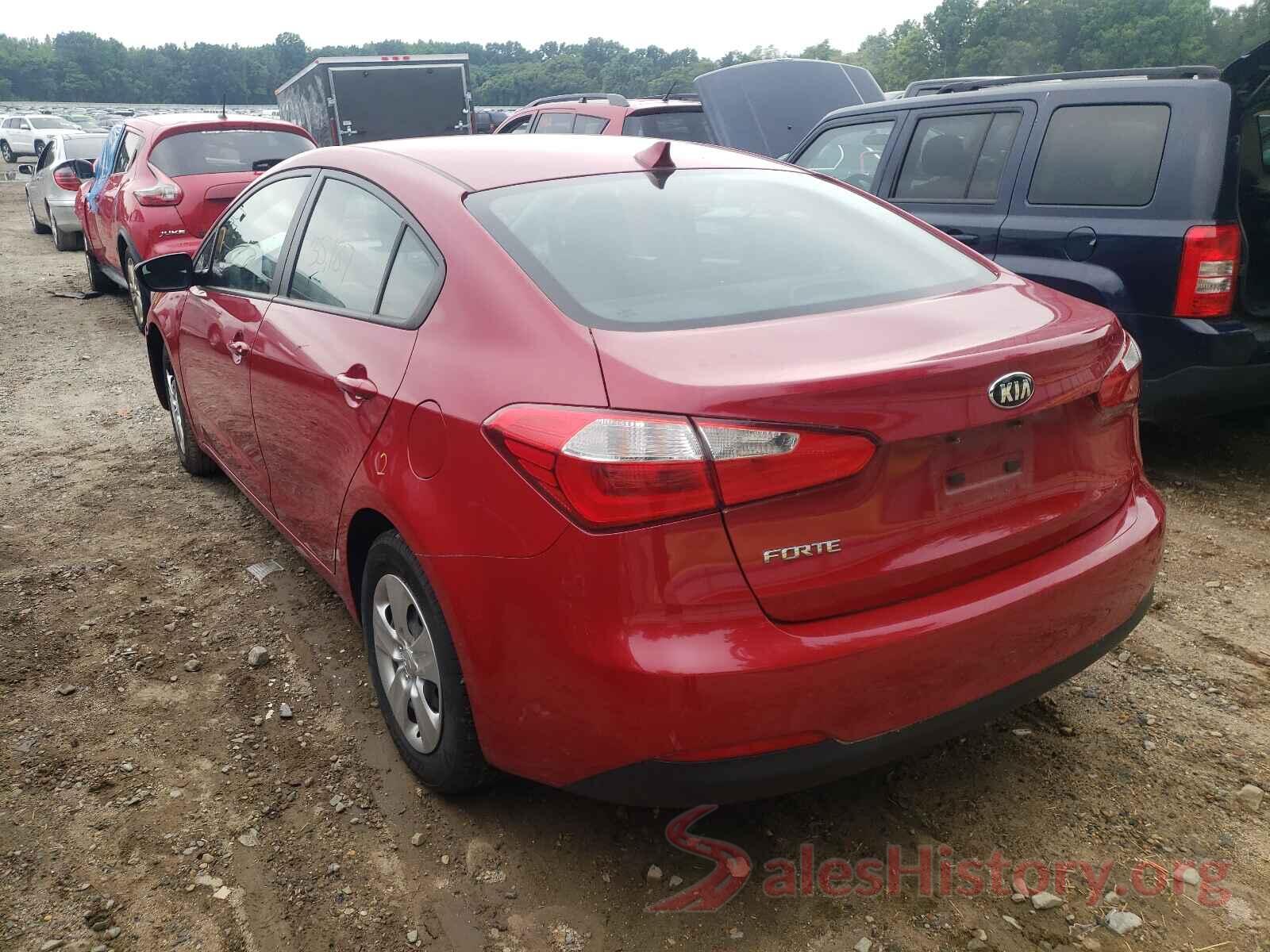 KNAFK4A61G5568959 2016 KIA FORTE