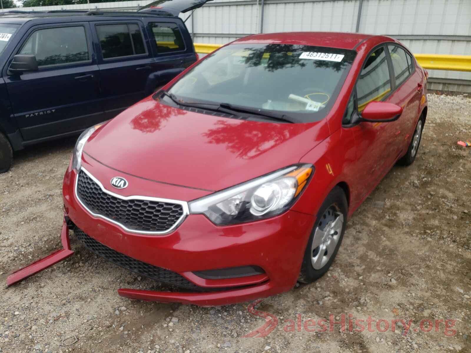 KNAFK4A61G5568959 2016 KIA FORTE