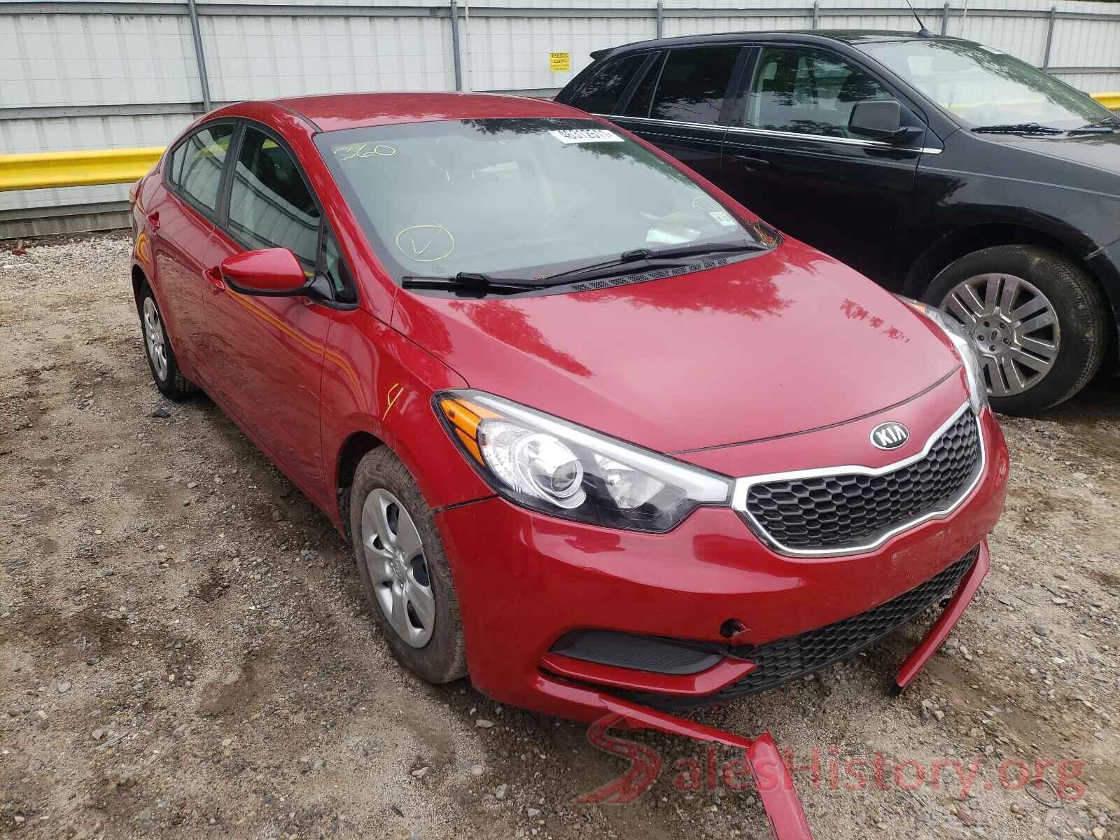 KNAFK4A61G5568959 2016 KIA FORTE