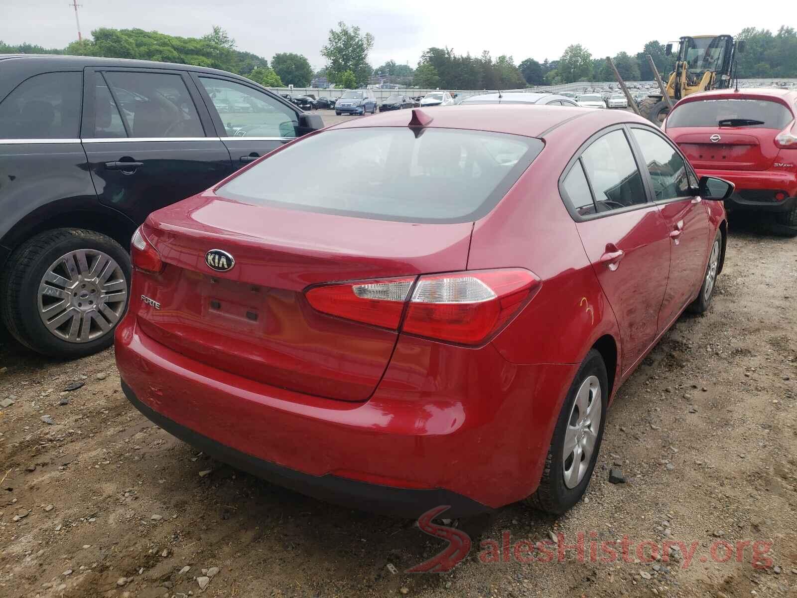 KNAFK4A61G5568959 2016 KIA FORTE