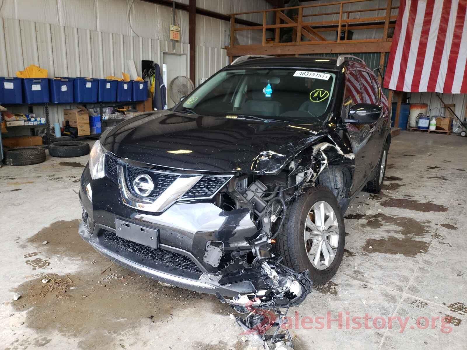 KNMAT2MV8GP603700 2016 NISSAN ROGUE