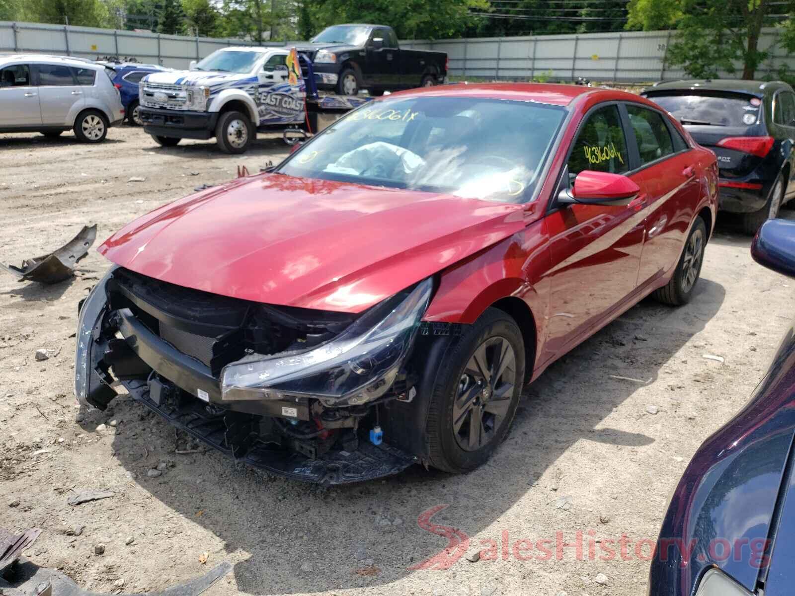 KMHLS4AG2MU089641 2021 HYUNDAI ELANTRA