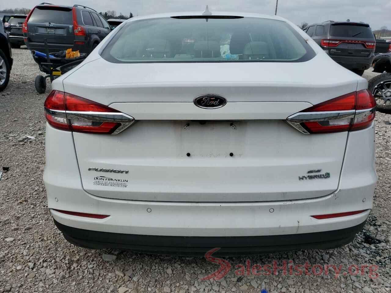 3FA6P0LU9KR257042 2019 FORD FUSION