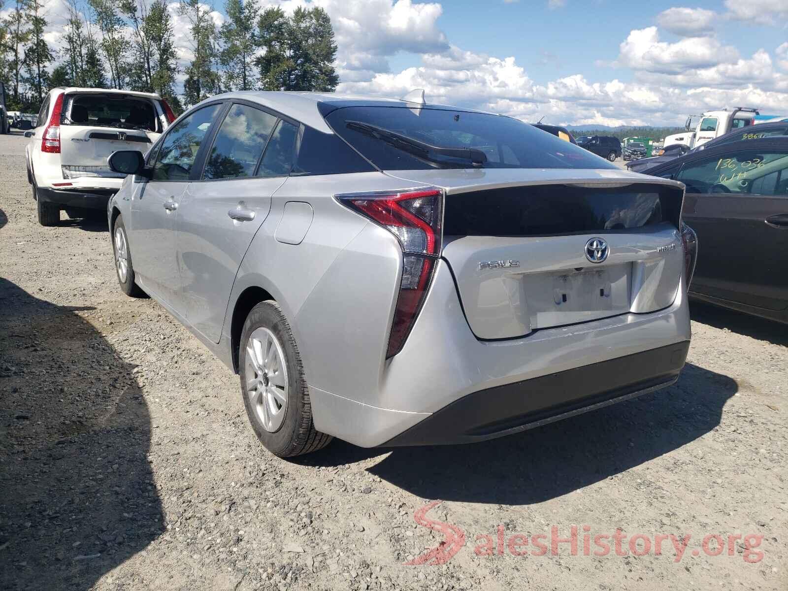 JTDKBRFU4G3007737 2016 TOYOTA PRIUS