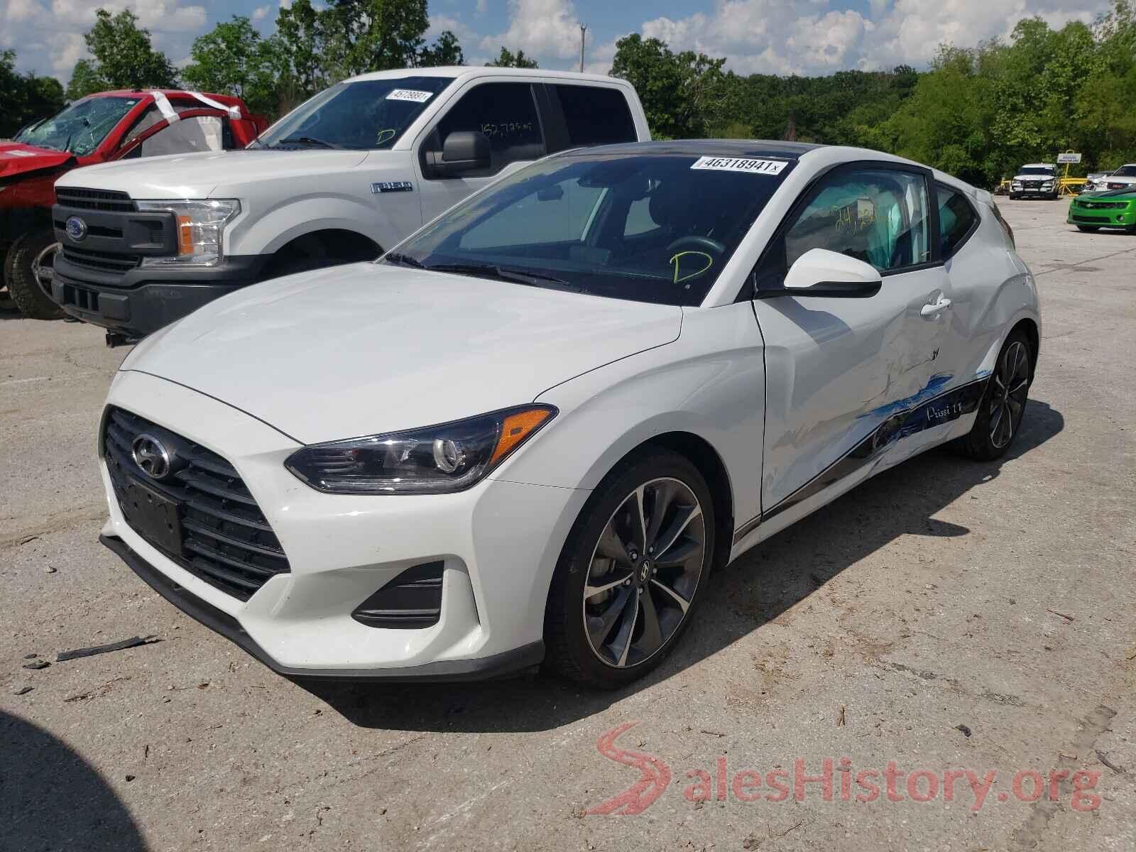 KMHTG6AF1KU010428 2019 HYUNDAI VELOSTER