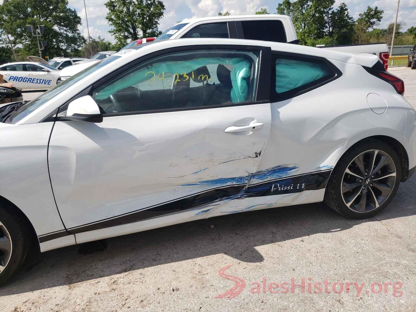 KMHTG6AF1KU010428 2019 HYUNDAI VELOSTER