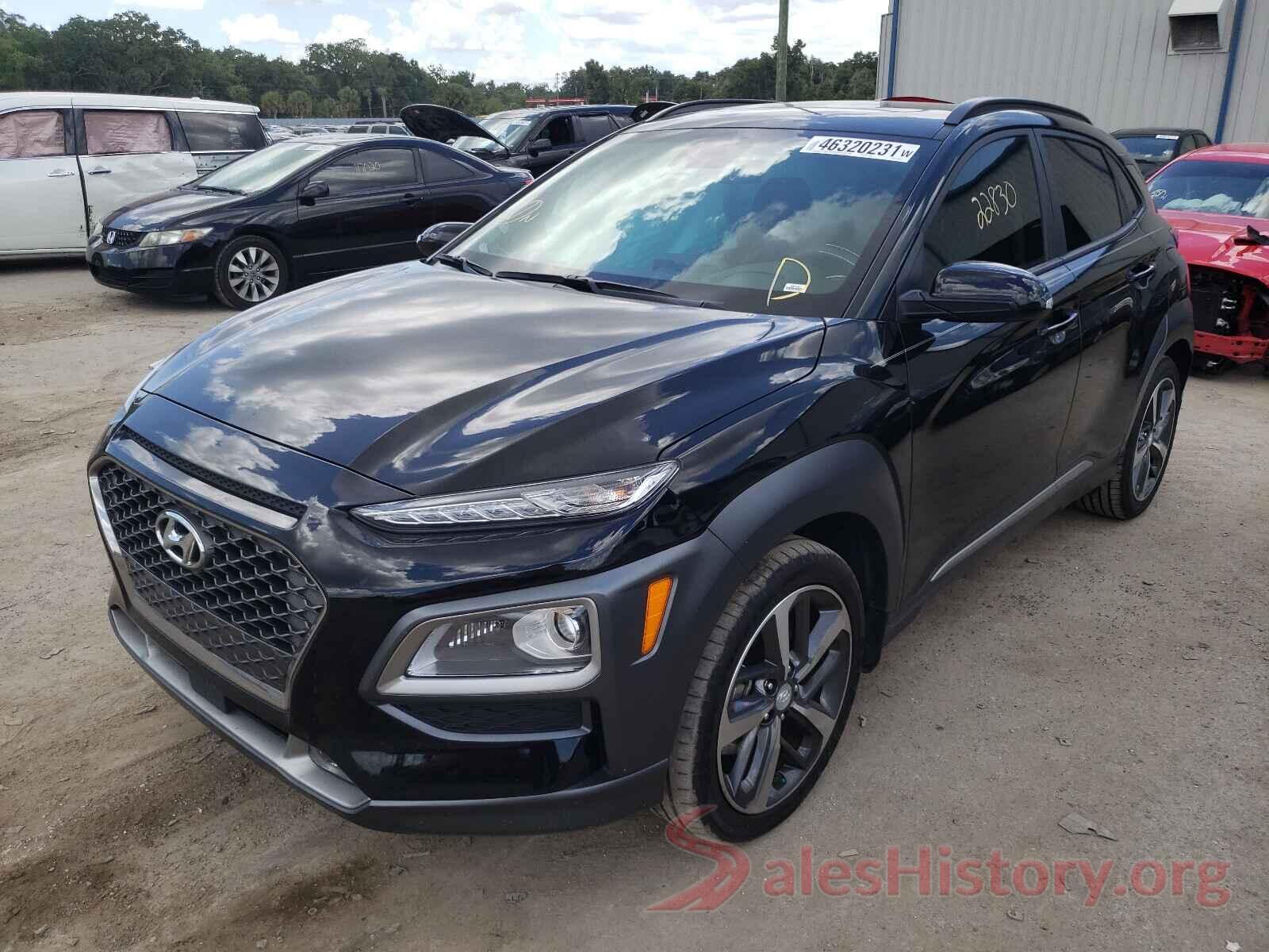 KM8K53A54KU250600 2019 HYUNDAI KONA