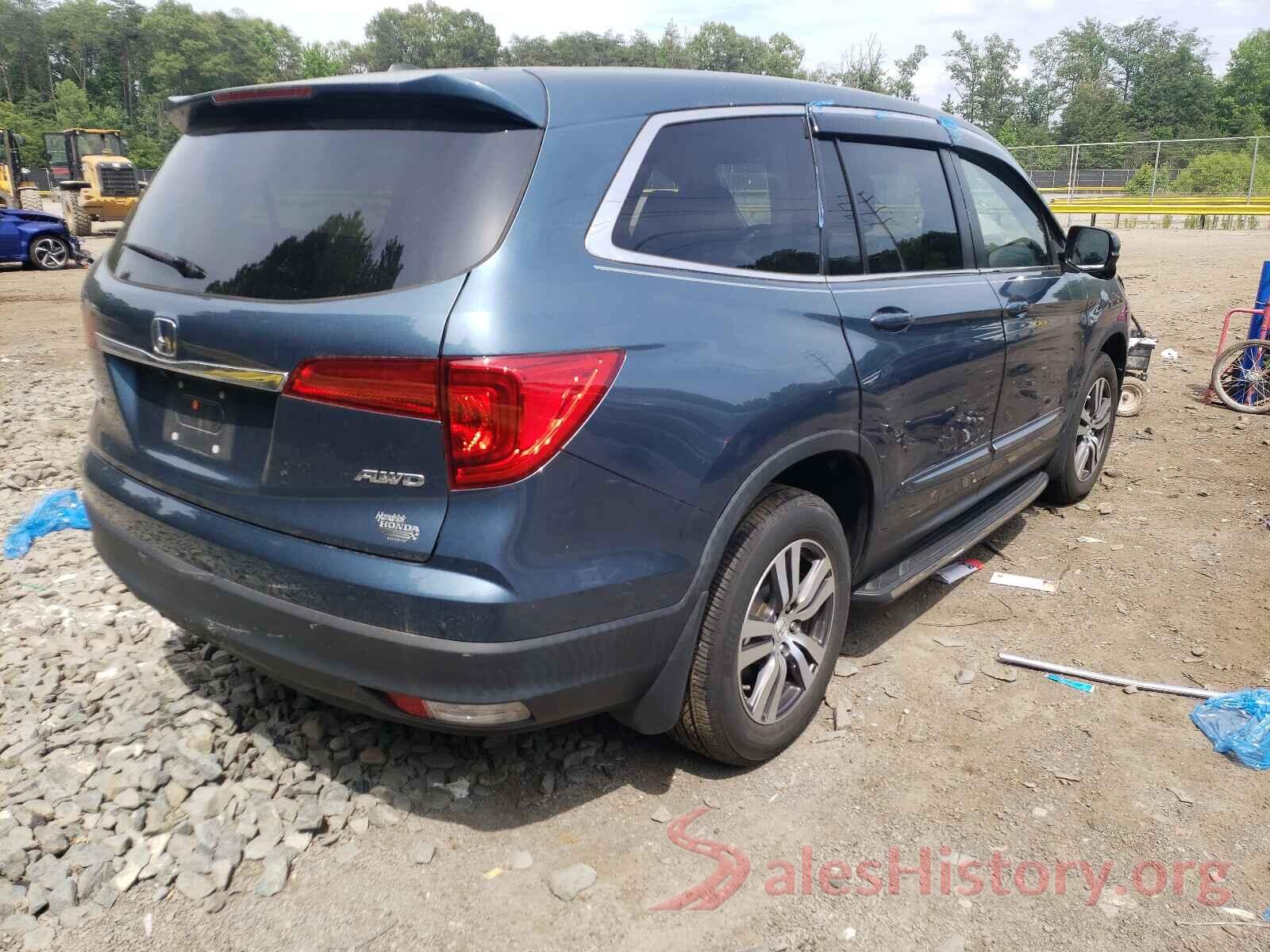 5FNYF6H67HB082271 2017 HONDA PILOT