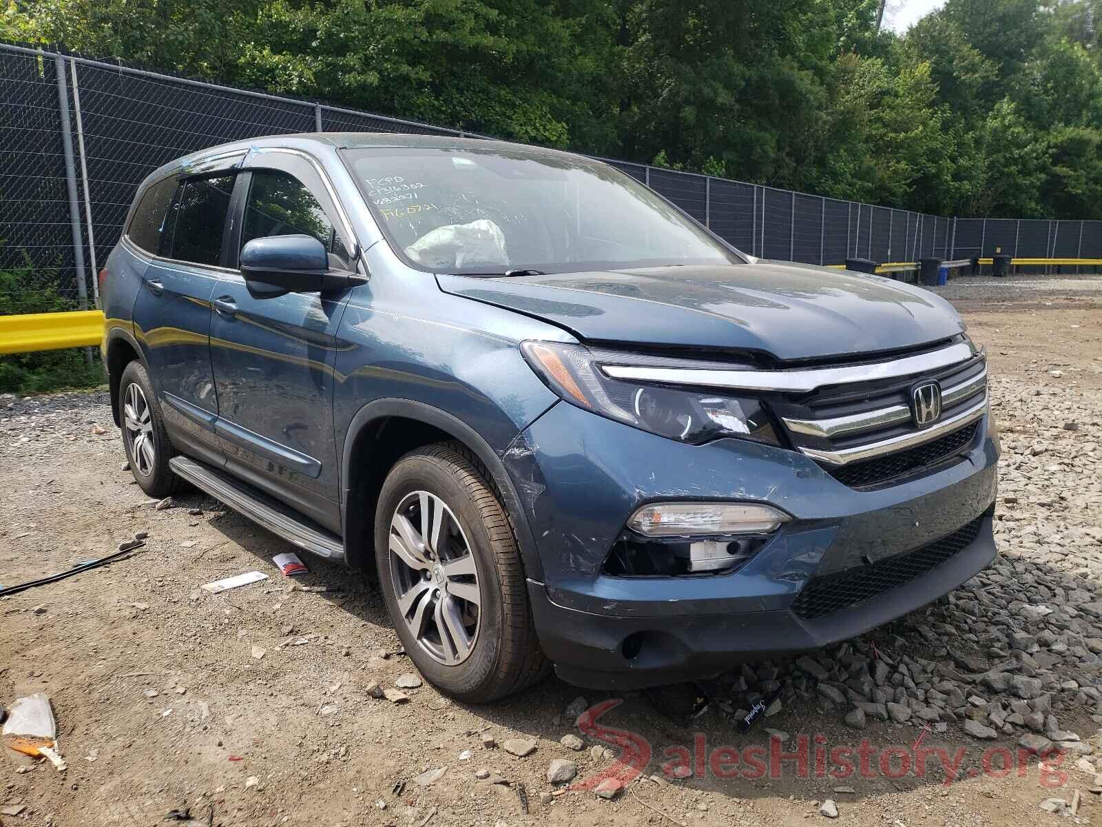 5FNYF6H67HB082271 2017 HONDA PILOT