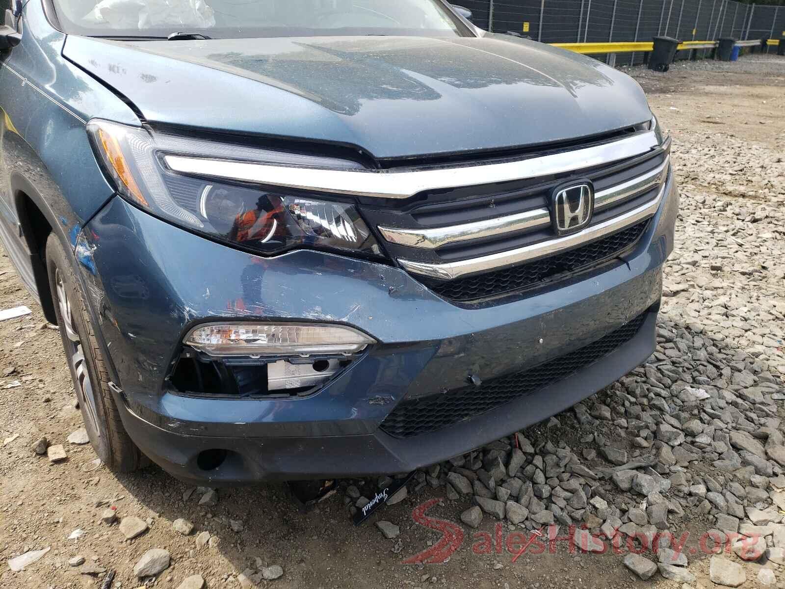 5FNYF6H67HB082271 2017 HONDA PILOT