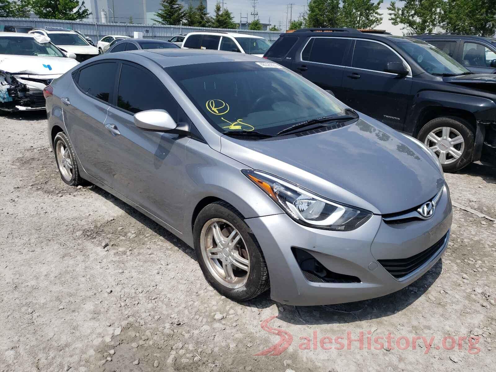 KMHDH4AE9GU528887 2016 HYUNDAI ELANTRA