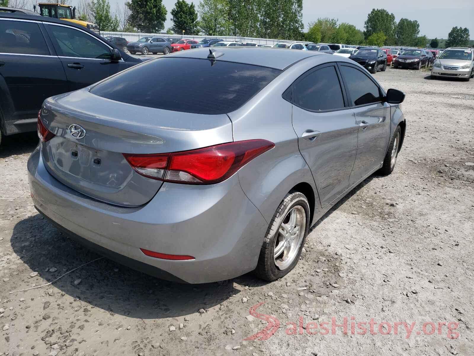 KMHDH4AE9GU528887 2016 HYUNDAI ELANTRA