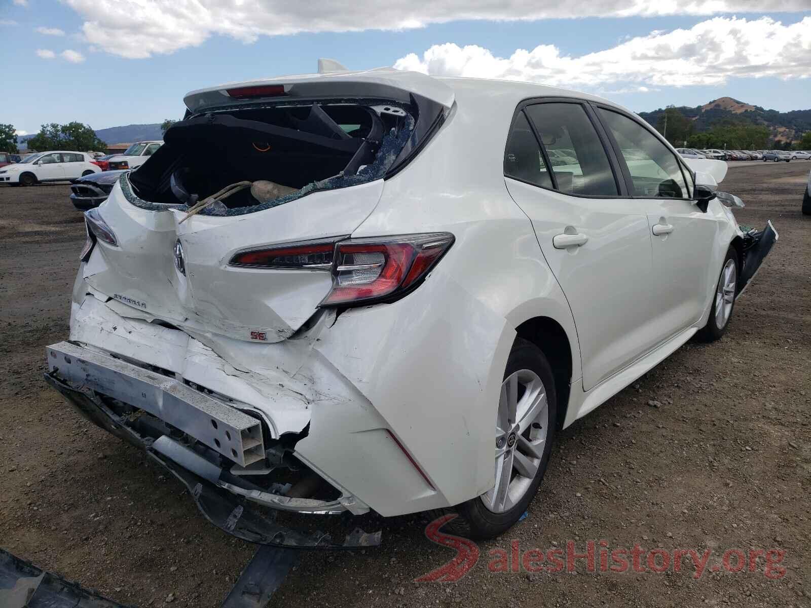 JTNK4RBE2K3064015 2019 TOYOTA COROLLA