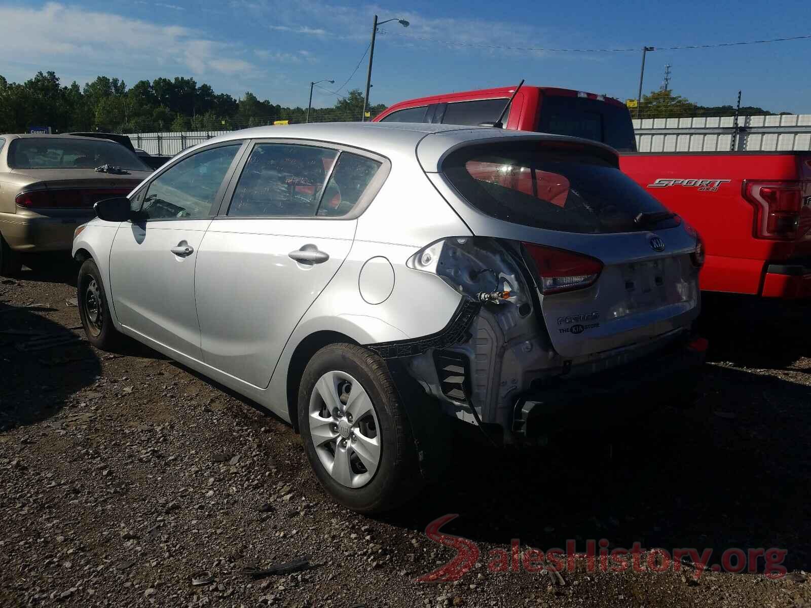 KNAFK5A87H5706349 2017 KIA FORTE