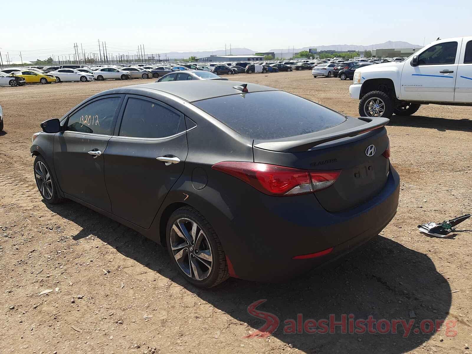 KMHDH4AE8GU554834 2016 HYUNDAI ELANTRA