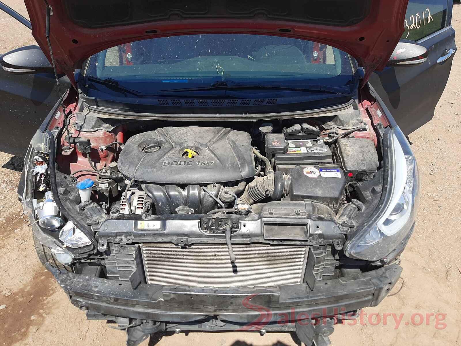 KMHDH4AE8GU554834 2016 HYUNDAI ELANTRA