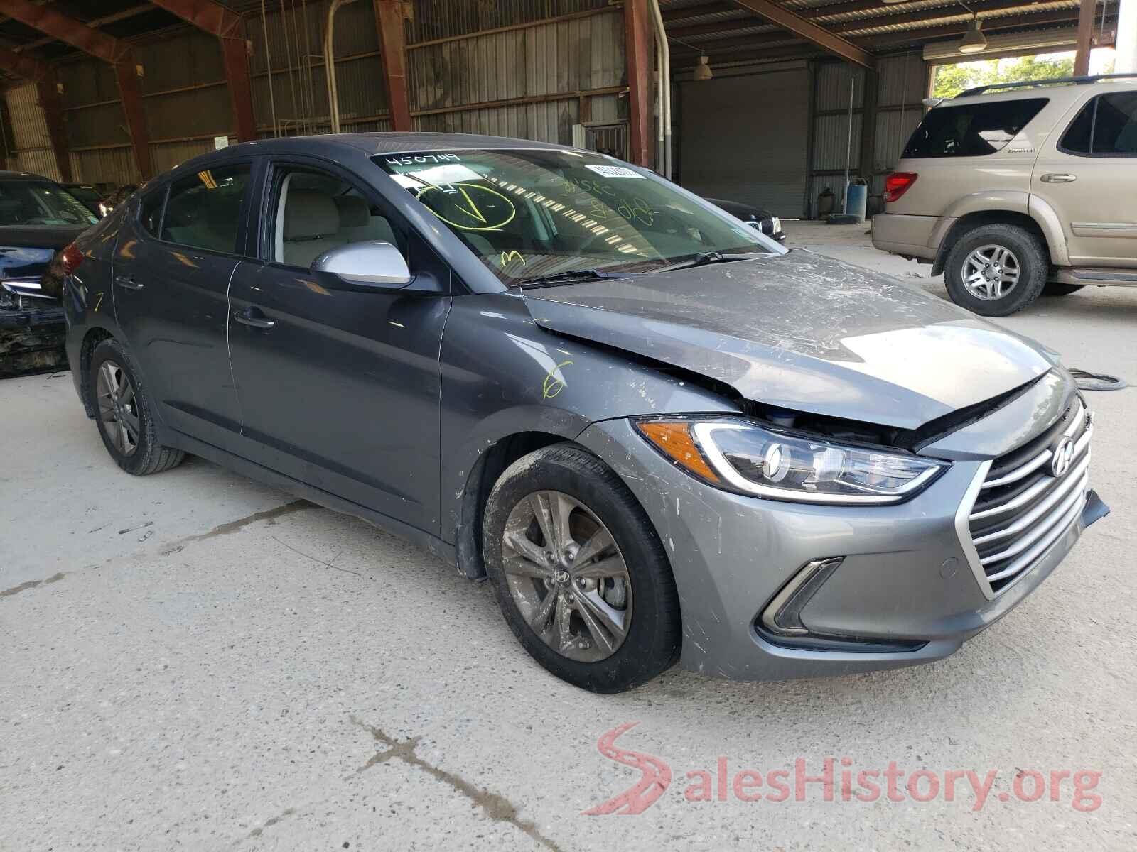 KMHD84LF5JU450749 2018 HYUNDAI ELANTRA