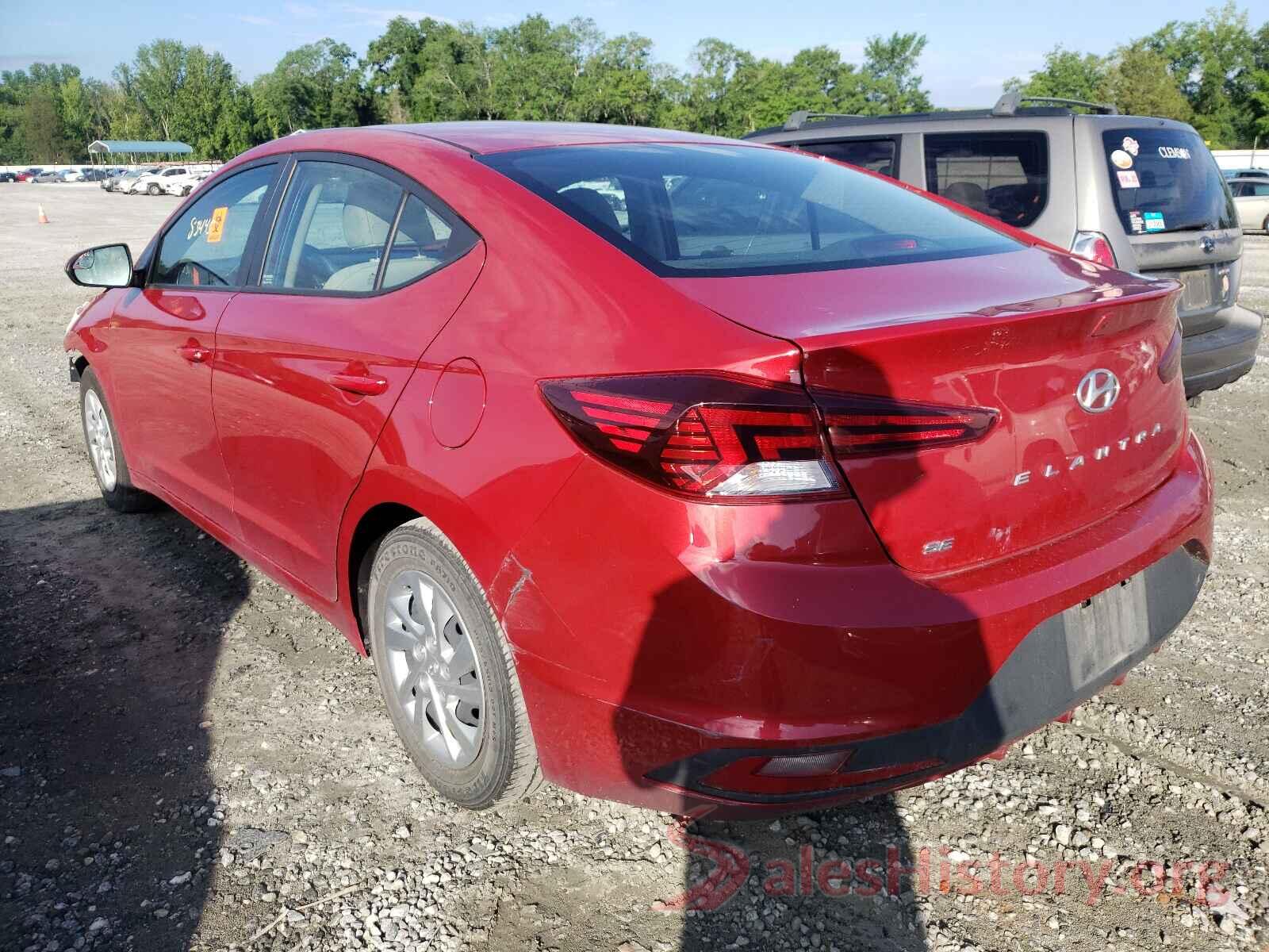 KMHD74LF2KU858954 2019 HYUNDAI ELANTRA