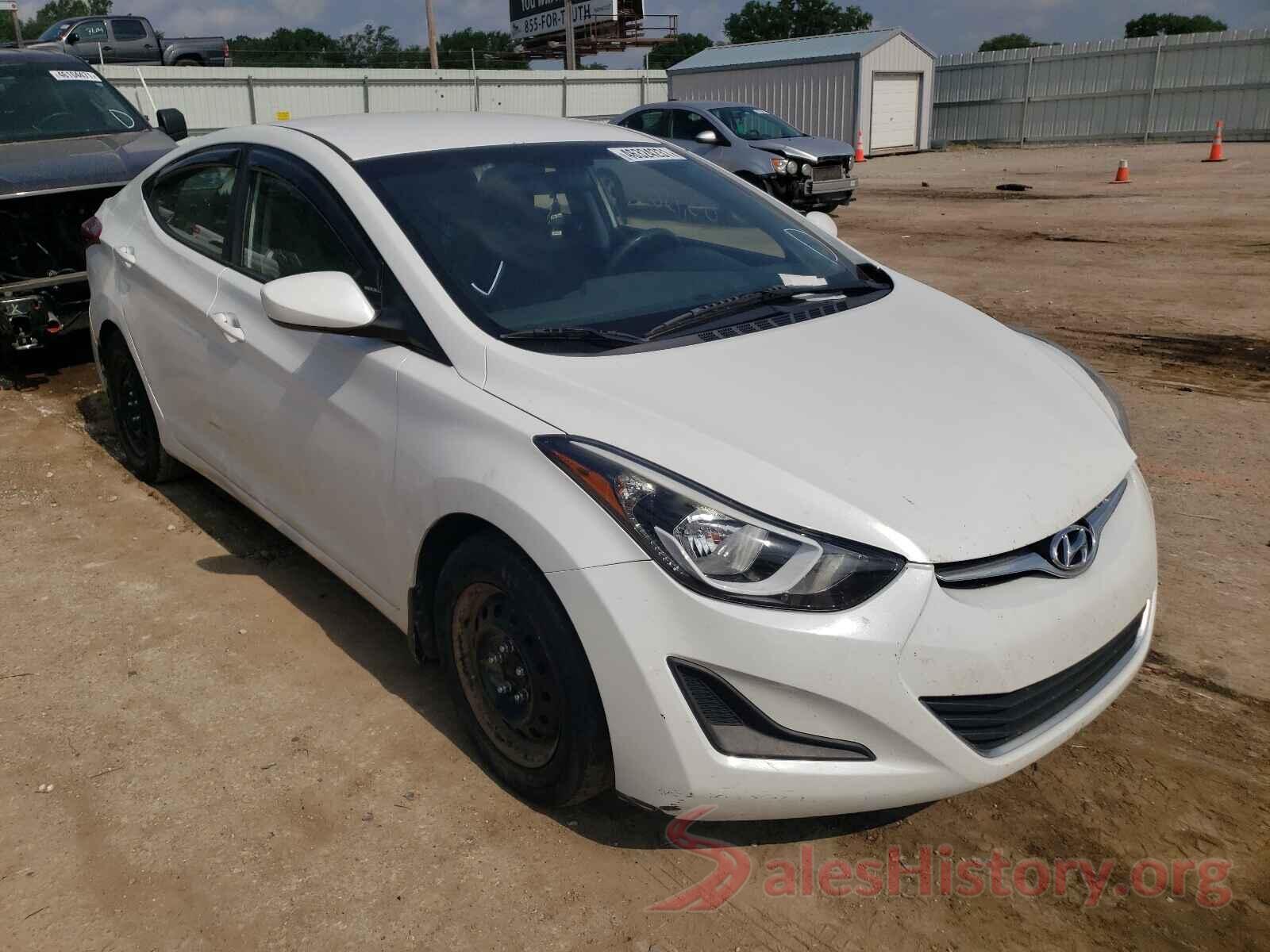 5NPDH4AE2GH747320 2016 HYUNDAI ELANTRA