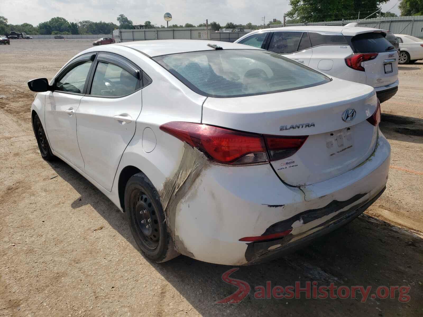 5NPDH4AE2GH747320 2016 HYUNDAI ELANTRA