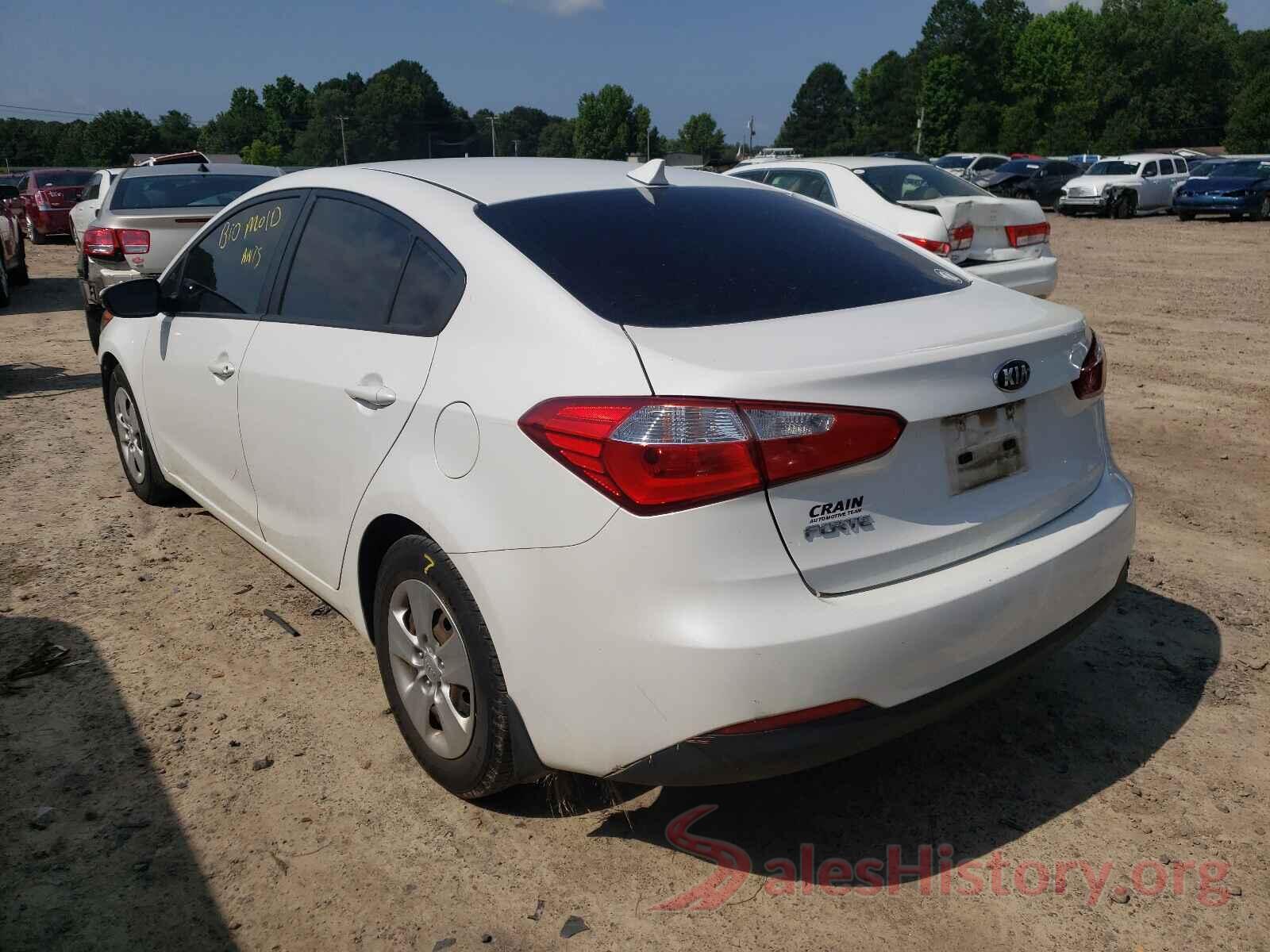 KNAFX4A64G5521720 2016 KIA FORTE