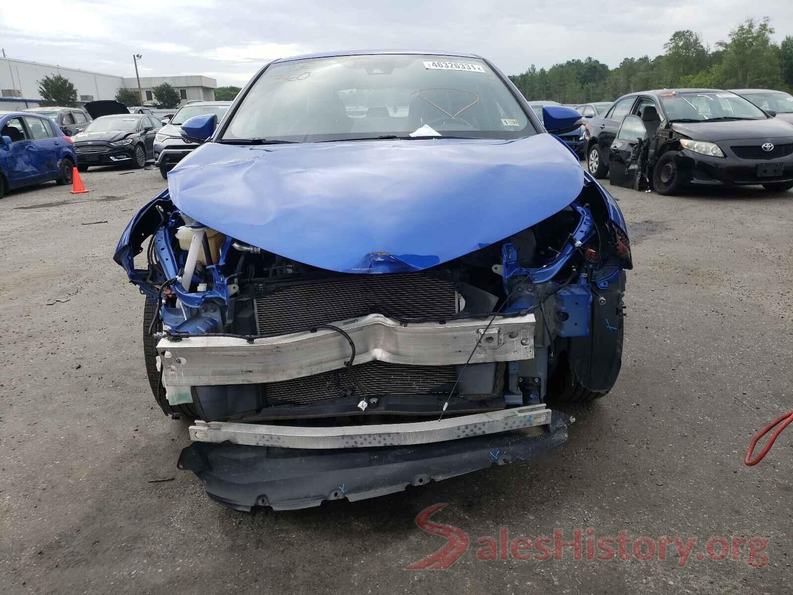 NMTKHMBX3KR078726 2019 TOYOTA C-HR