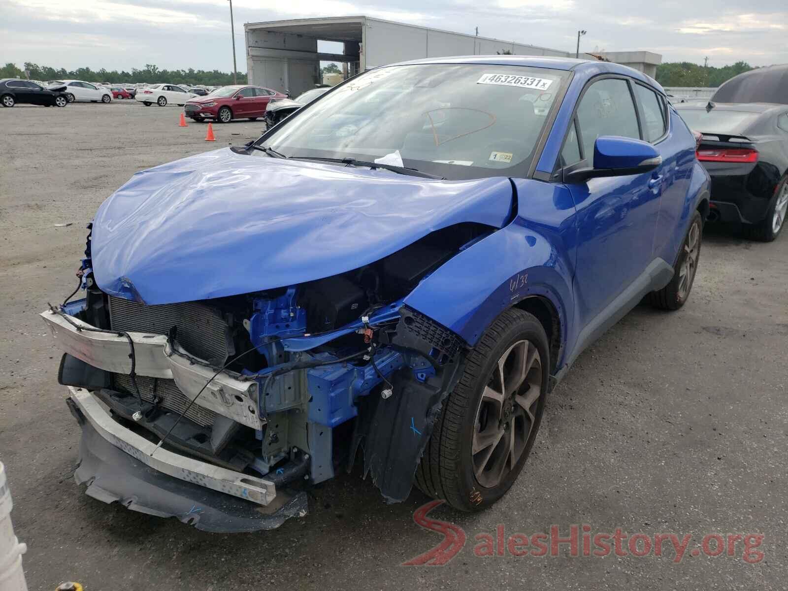 NMTKHMBX3KR078726 2019 TOYOTA C-HR