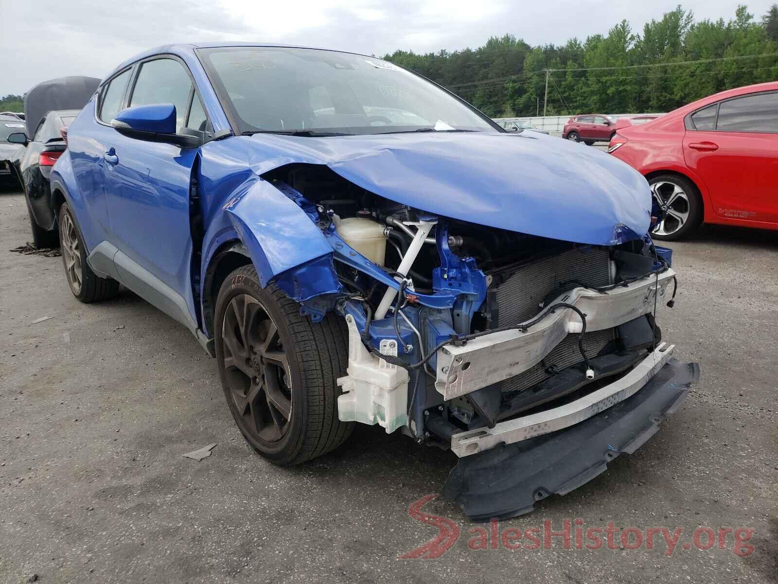 NMTKHMBX3KR078726 2019 TOYOTA C-HR