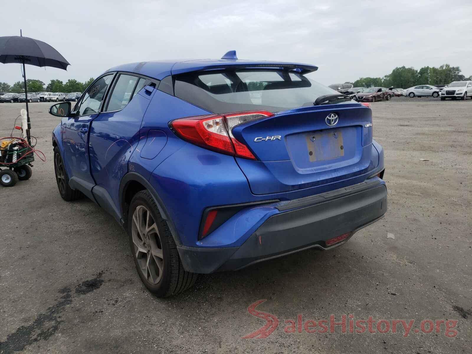 NMTKHMBX3KR078726 2019 TOYOTA C-HR