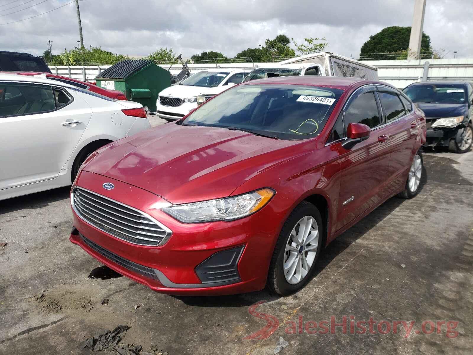 3FA6P0LU7KR205702 2019 FORD FUSION