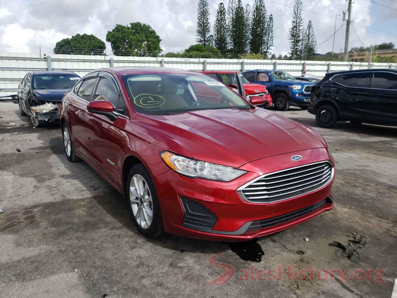 3FA6P0LU7KR205702 2019 FORD FUSION