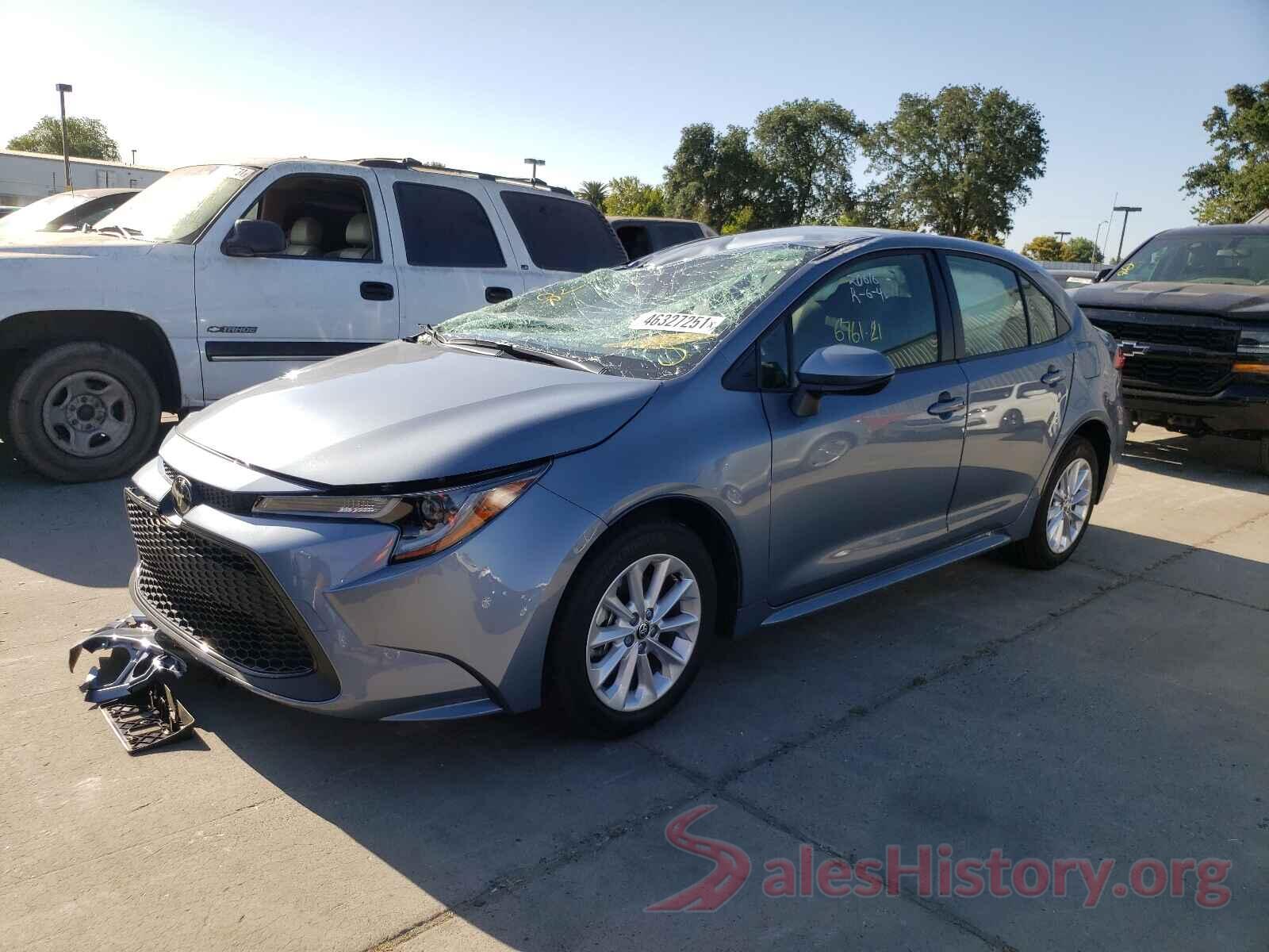 JTDVPMAE9MJ148635 2021 TOYOTA COROLLA