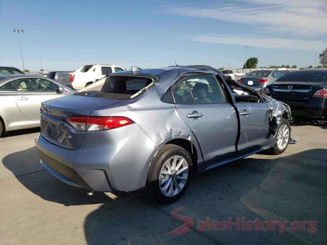 JTDVPMAE9MJ148635 2021 TOYOTA COROLLA