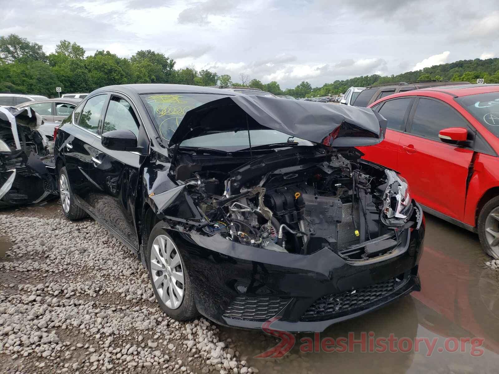 3N1AB7AP8KY447383 2019 NISSAN SENTRA