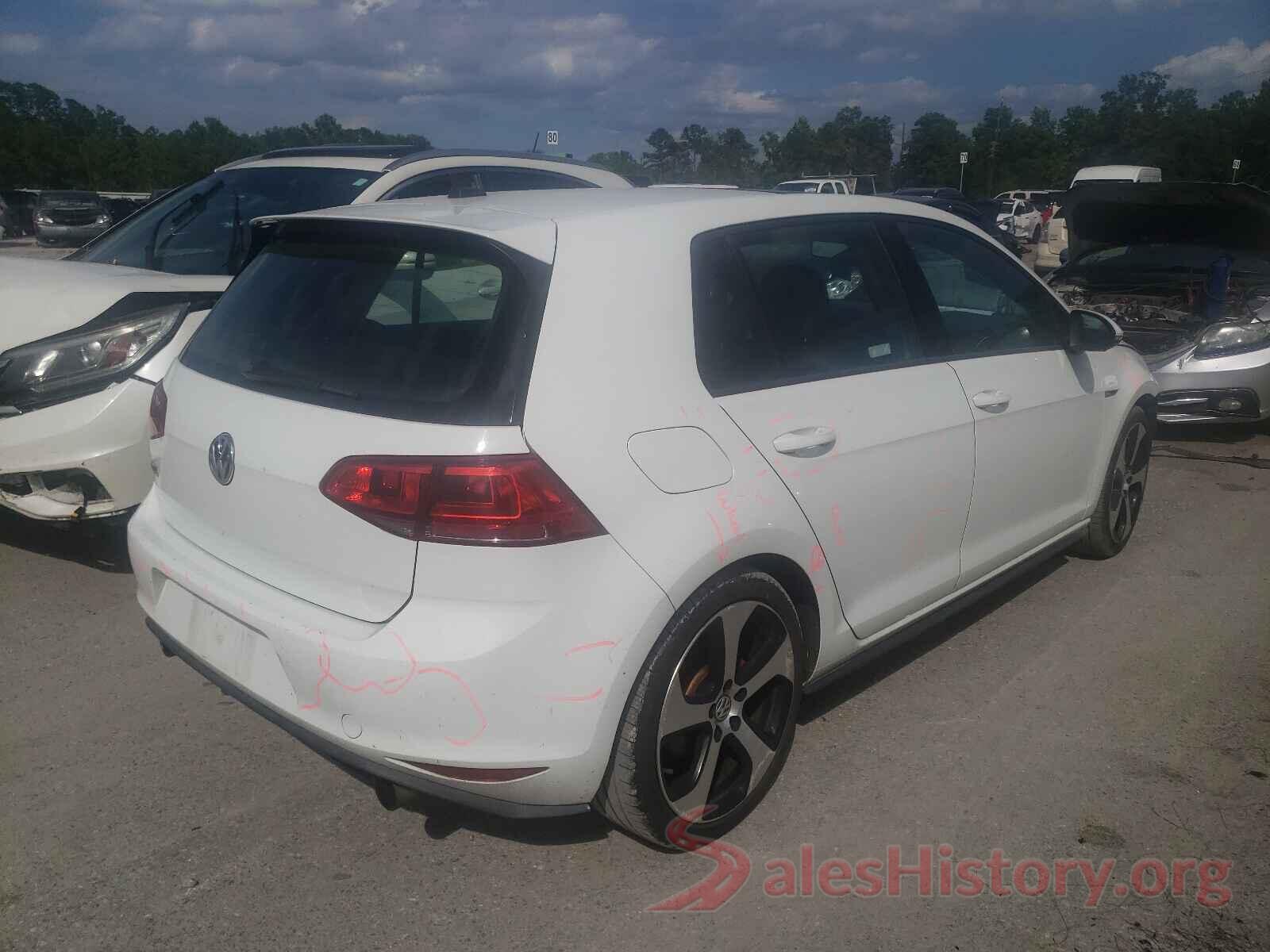 3VW5T7AU2GM069400 2016 VOLKSWAGEN GTI