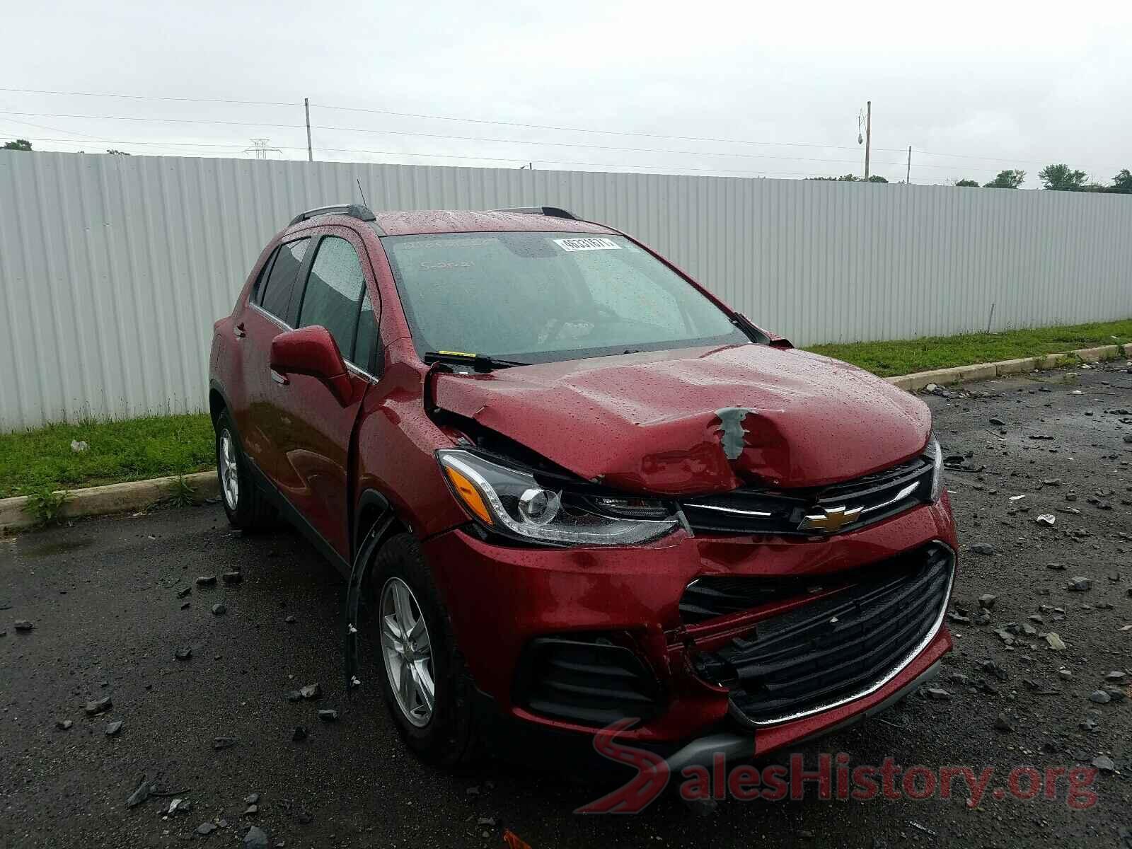 3GNCJLSB6KL365225 2019 CHEVROLET TRAX