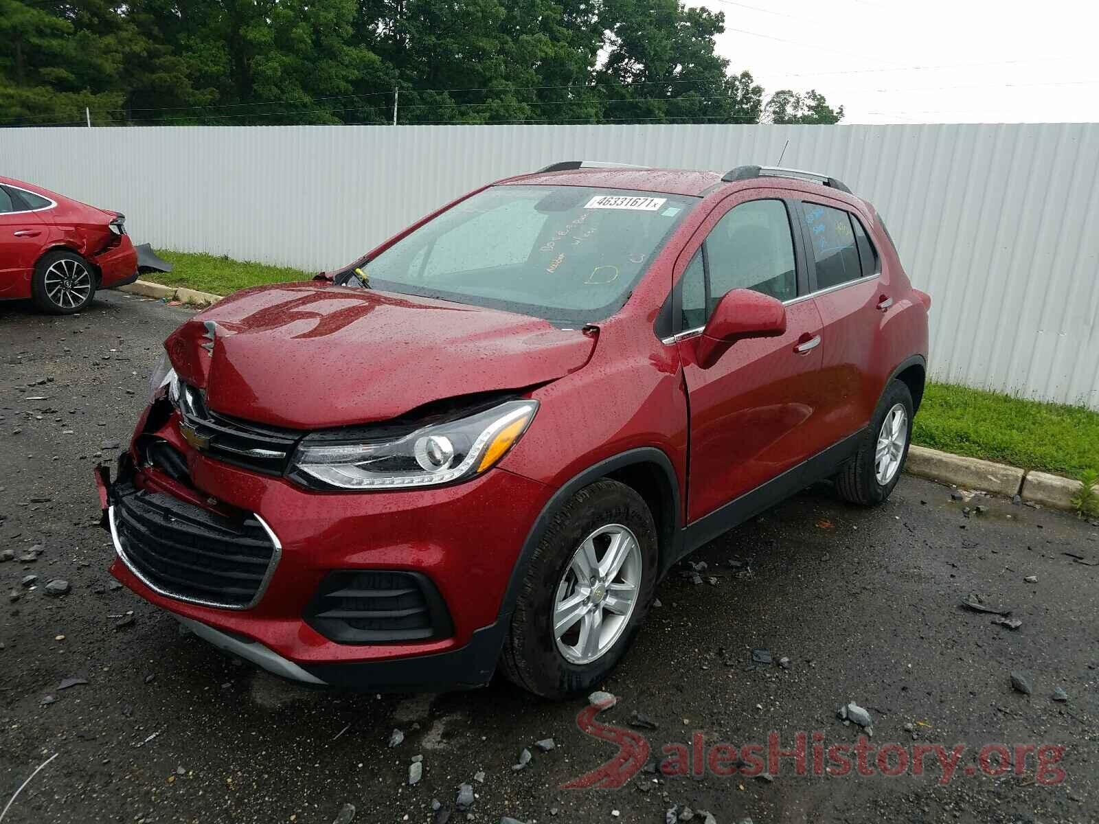 3GNCJLSB6KL365225 2019 CHEVROLET TRAX