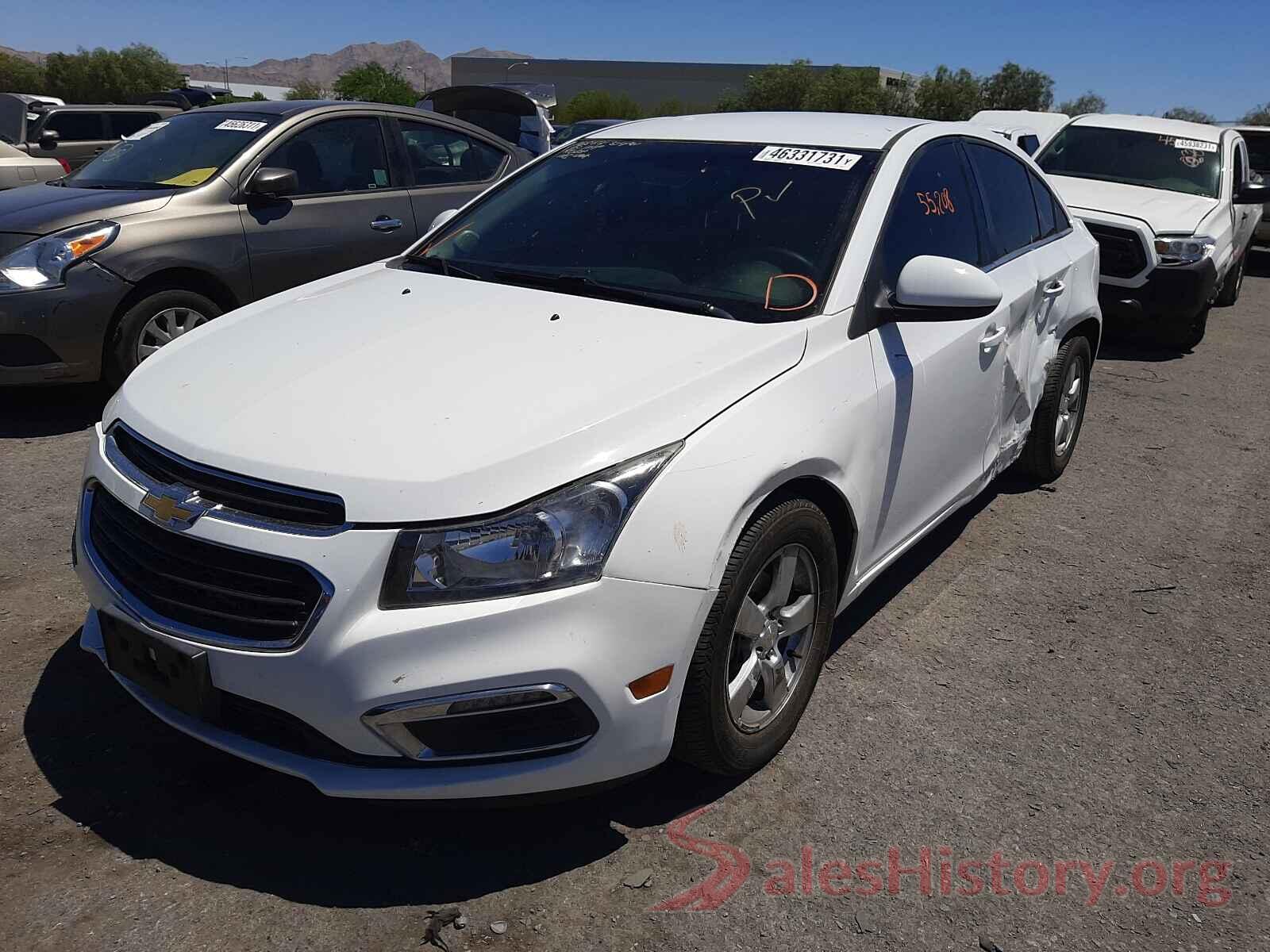 1G1PE5SB7G7158924 2016 CHEVROLET CRUZE