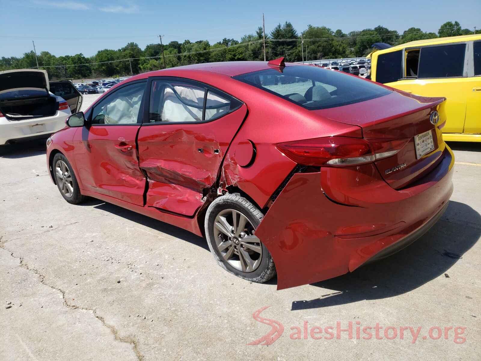 5NPD84LF7JH256125 2018 HYUNDAI ELANTRA