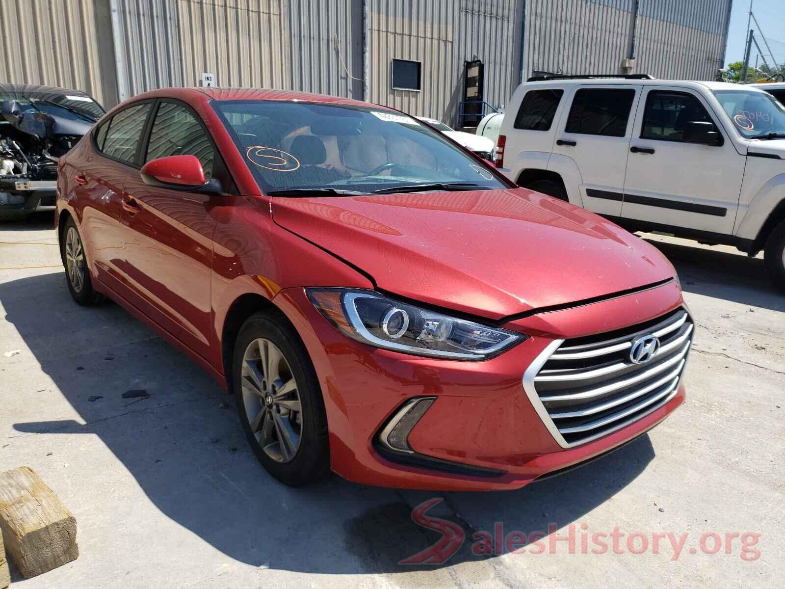 5NPD84LF7JH256125 2018 HYUNDAI ELANTRA